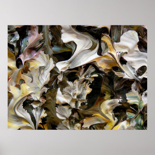 Póster Pintura abstracta (detalle) #832_B (Frente)