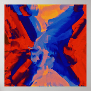 Póster Pintura abstracta   Resumen del artículo 10