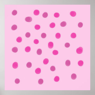 Póster pintura acrílica abstracta