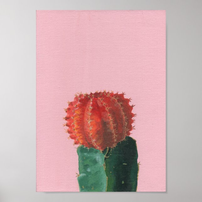 Póster Pintura acrílica de la pequeña Ruby Ball (Frente)