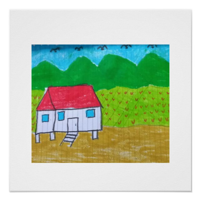 Póster pintura autista (Anverso)