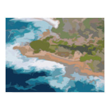 Pintura costera de California