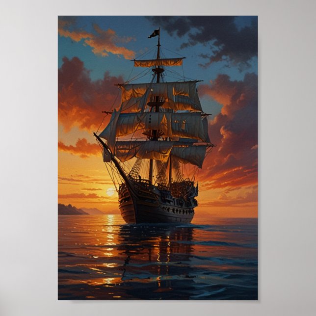 Póster Pintura de aceite (Frente)