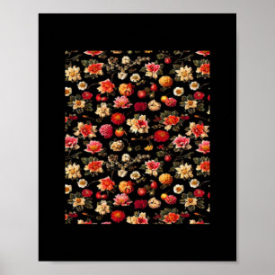 Póster Pintura de aceite de época de Chintz