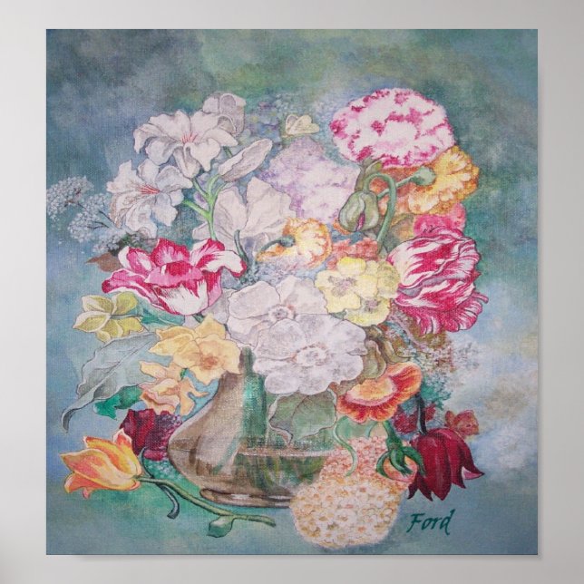 Póster Pintura de aceite original (Frente)