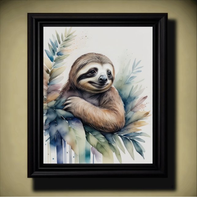 Póster Pintura de acuarela de un eslogan 5:4 (Subido por el creador)