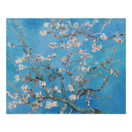 Póster Pintura de arte de Almond Blossoms Blue Vincent va