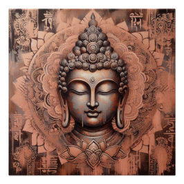 PÓSTER PINTURA DE CARA BUDA #12