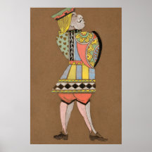 Pintura de caracteres de Alice y Wonderland Forest