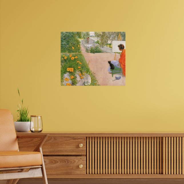 Póster pintura de Carl Larsson, Puente, (Salón 2)