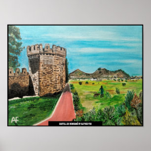 Póster Pintura de Castell de Benisanó por Alfred Fox