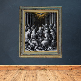 Póster Pintura de confirmación de pentecostés de Pierre R