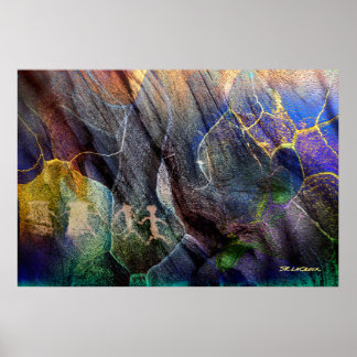 Póster Pintura de cuevas