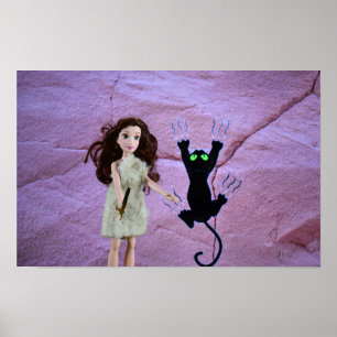 Póster Pintura de cuevas. poster