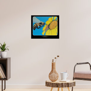 Póster Pintura de "danza del jardín" en un