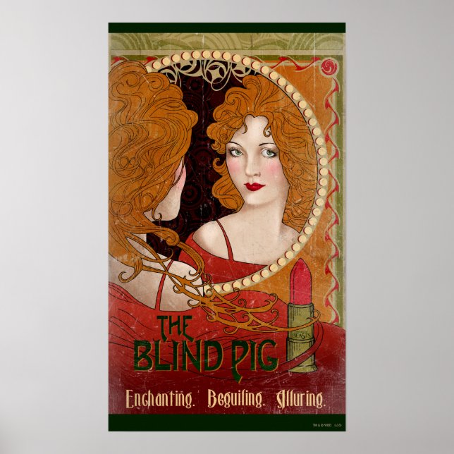 Póster Pintura de época de BLIND PIG™ (Frente)