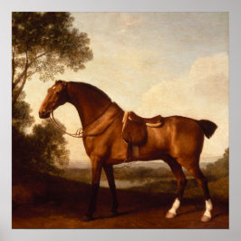 Póster Pintura de época del cazador de la bahía de George