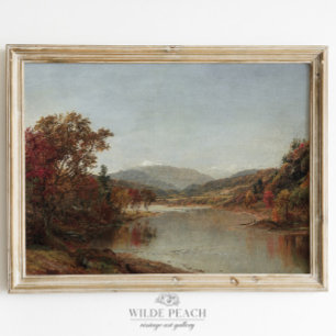 Póster Pintura de época del Monte Washington New Hampshir