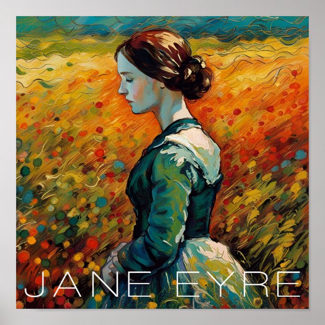 Póster Pintura de estilo Jane Eyre Monet (Frente)