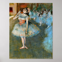 Póster Pintura de estrellas del ballet Degas