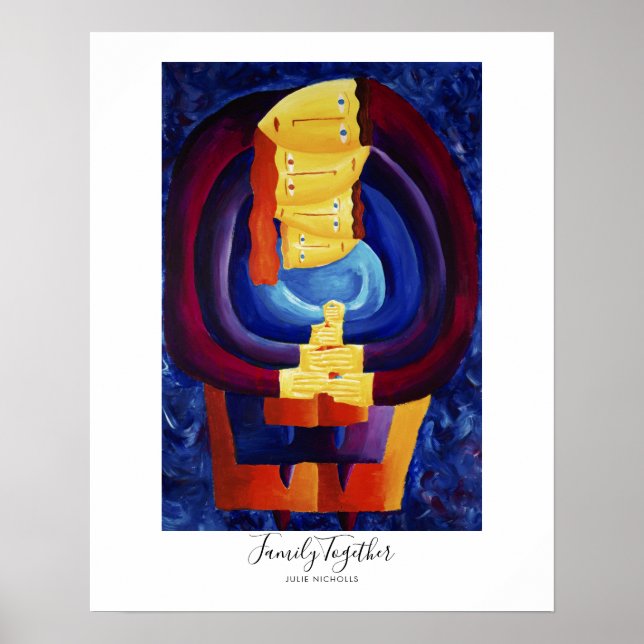 Póster Pintura de familia conjunta (Frente)