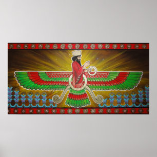 Póster Pintura de Faravahar