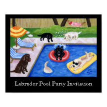 Pintura de Fiesta de billar de Labradors