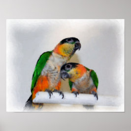 Póster Pintura de fotos de color de color de la pintura d