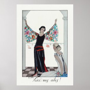 Póster Pintura de George Barbier