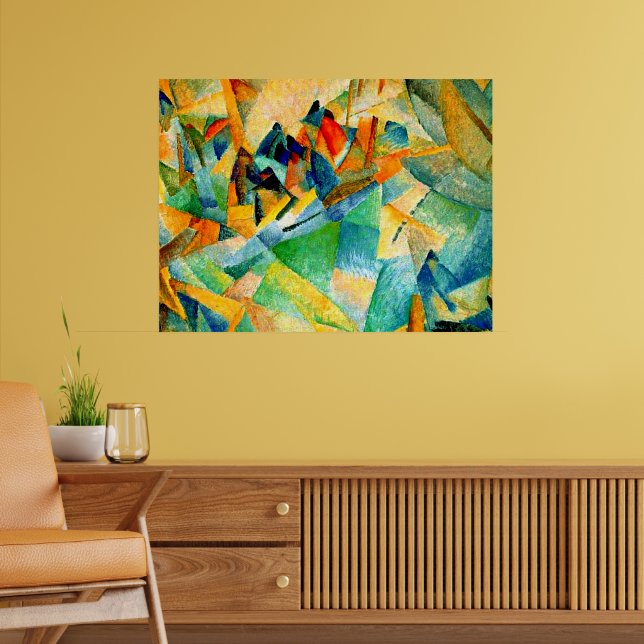 Póster Pintura de Gestel, Puerto de Mallorca, (Salón 2)