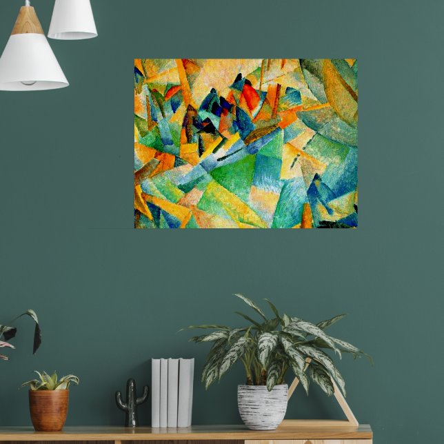 Póster Pintura de Gestel, Puerto de Mallorca, (Salón 1)