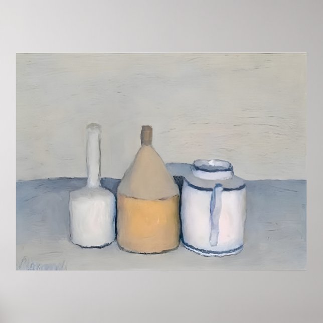 Póster pintura de Giorgio Morandi (Frente)