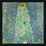 Póster Pintura de girasol de Gustav Klimt<br><div class="desc">Pintura de girasol de Gustav Klimt</div>