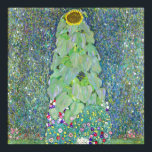 Póster Pintura de girasol de Gustav Klimt<br><div class="desc">Pintura de girasol de Gustav Klimt</div>