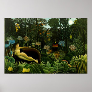 Póster Pintura de Henri Rousseau
