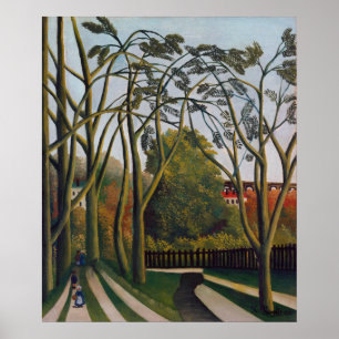 Póster Pintura de Henri Rousseau de 1908