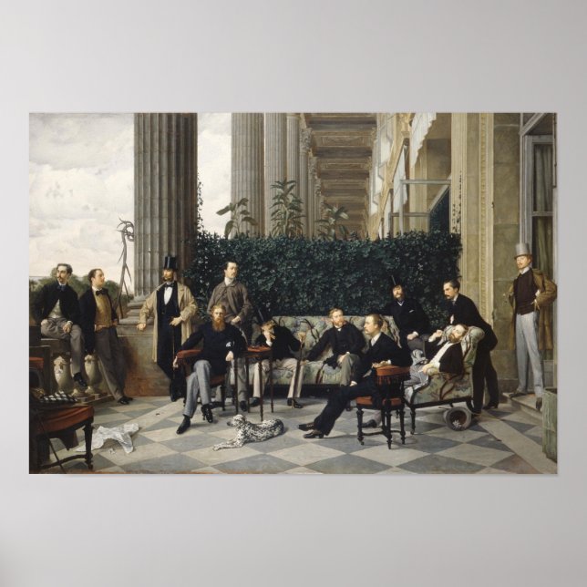 Póster Pintura de James Tissot (Frente)