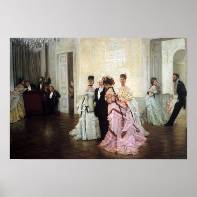 Póster Pintura de James Tissot (Frente)