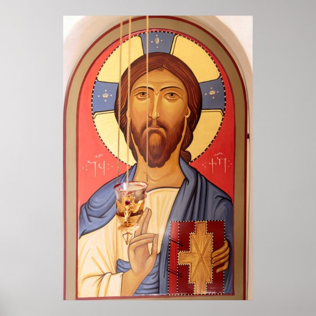 Póster Pintura de Jesús (Frente)