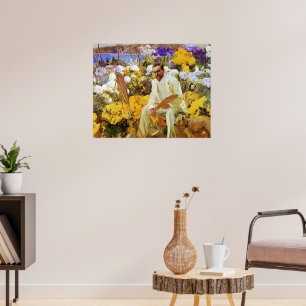 Póster Pintura de Joaquin Sorolla, Louis Comfort Tiffany,