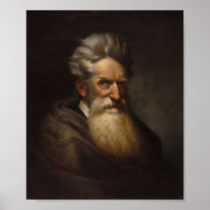 Póster Pintura de John Brown - Ole Peter Hansen Balling