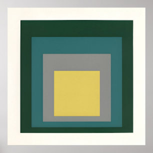 Póster pintura de Josef Albers
