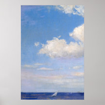 Pintura de la capa marina de la lancha azul
