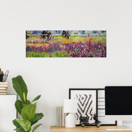 Póster Pintura de la pradera de algodoncillo / Artista La