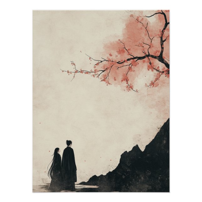 Póster Pintura de lápiz de lavado (Anverso)