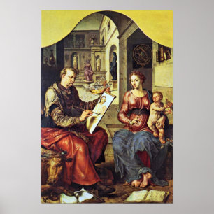 Póster Pintura de Maarten van Heemskerck - de StLuke