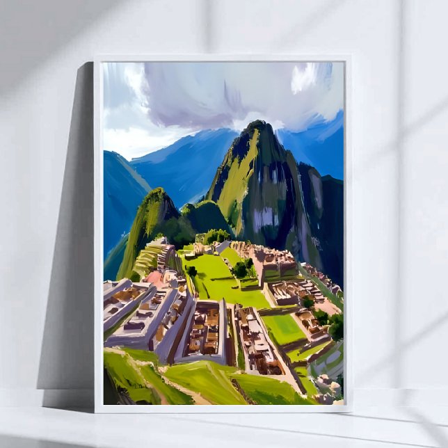 Póster Pintura de Machu Picchu Perú (Subido por el creador)
