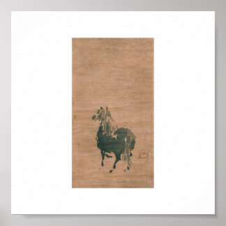 Póster Pintura de Miyamoto Musashi, c. Años 1600