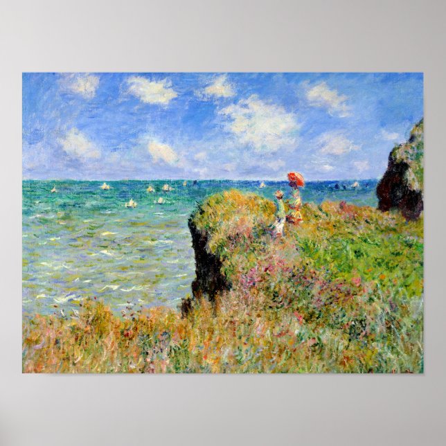 Póster Pintura de Monet (Frente)