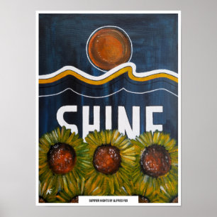 Póster Pintura de Noches de Verano de Alfred Fox